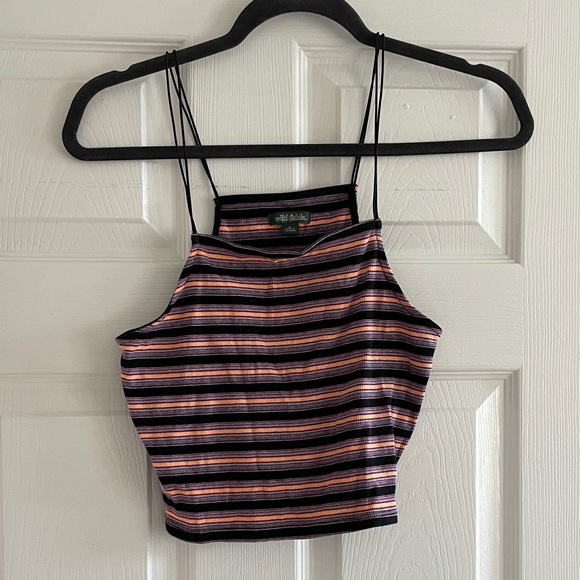 wild fable Tops - Wild Fable Striped Crop Top